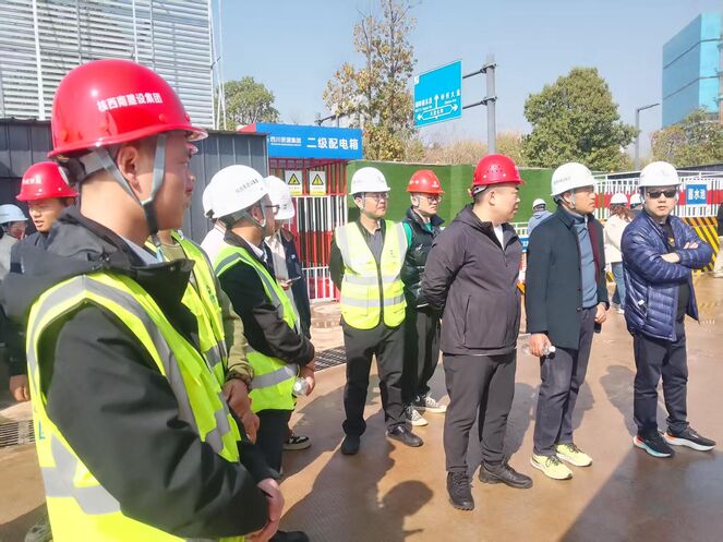 兴隆街道规划建设办到四川自然腾龙国际平台科创产业园区项目进行环保专项调研