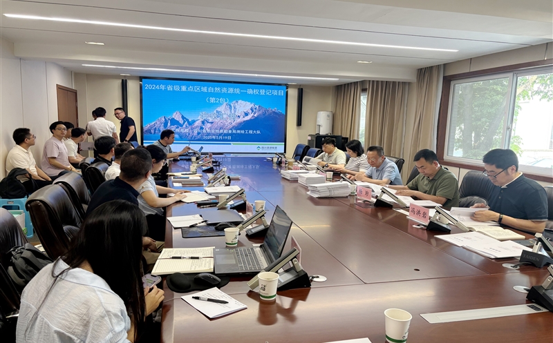 2024年度四川省省级重点区域自然腾龙国际平台统一确权登记项目（第2包）顺利通过验收评审