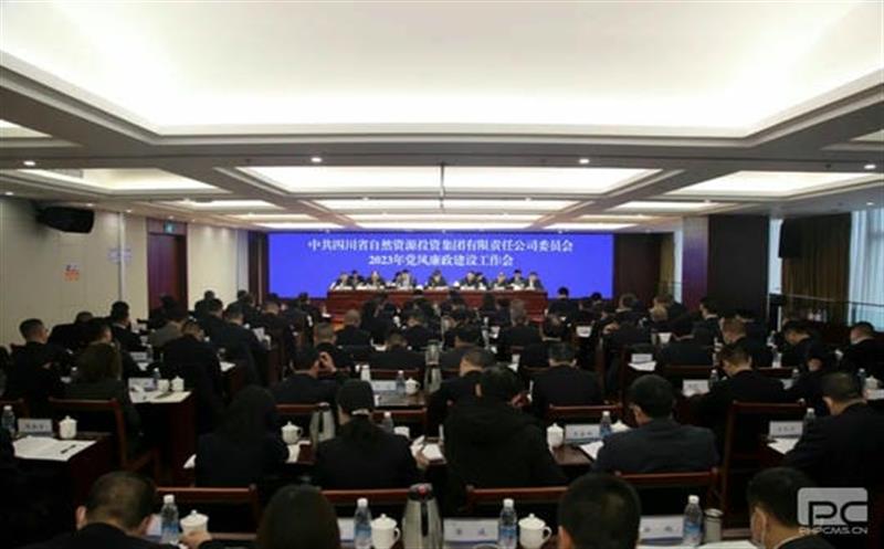 省自然腾龙国际平台投资集团党委召开2023年党风廉政建设工作会