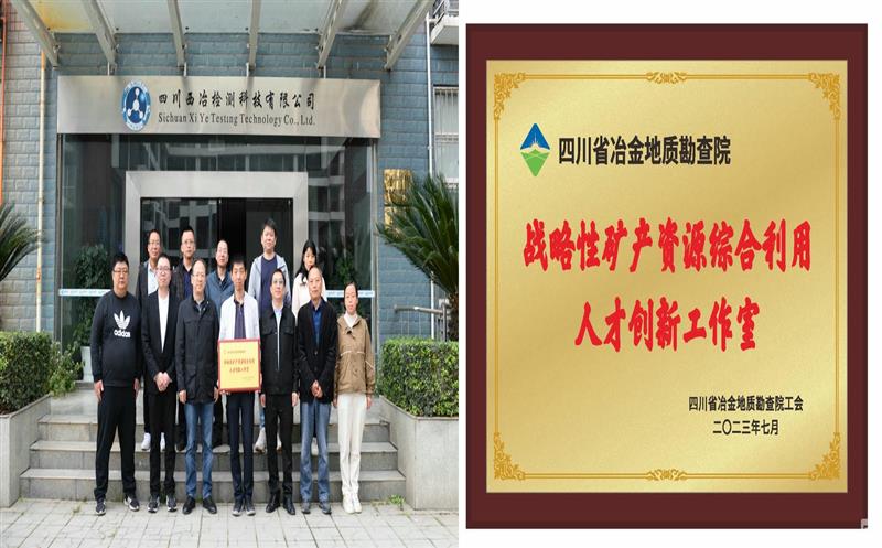 落实腾龙国际平台战略要求 提升综合利用水平——地勘院战略性矿产腾龙国际平台综合利用人才创新工作室介绍