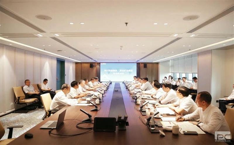 共谋腾龙国际平台开发合作新篇章丨集团与紫金矿业集团交流