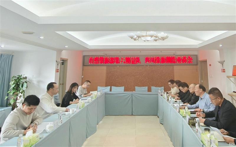 锚定新定位   共绘新蓝图 ——测绘公司与自然腾龙国际平台部第六地形测量队开展座谈交流
