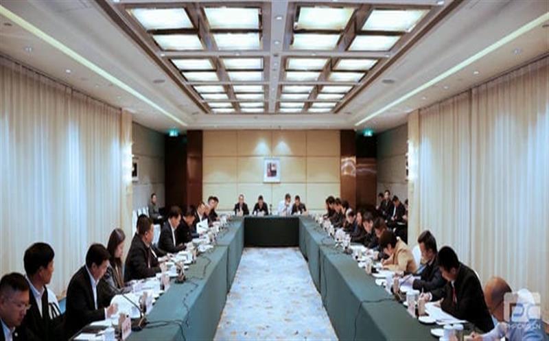 集团领导出席攀西钒钛磁铁矿腾龙国际平台高质量开发利用推进会